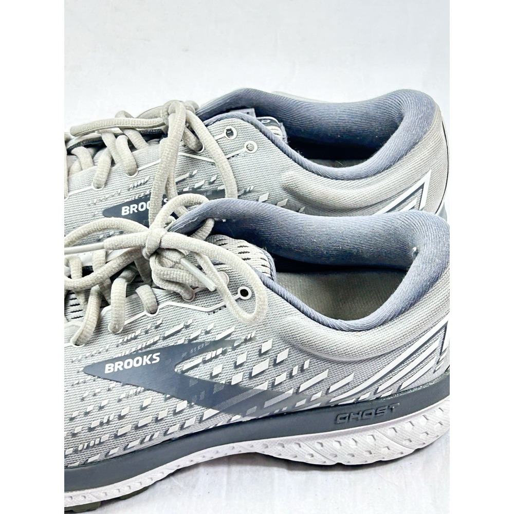 Brooks Gray Ghost 13 Running Athletic Shoes Sneakers Women's Size 9.5 Gray - Picture 5 of 16